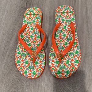 Tory Burch flip flops, brand new!